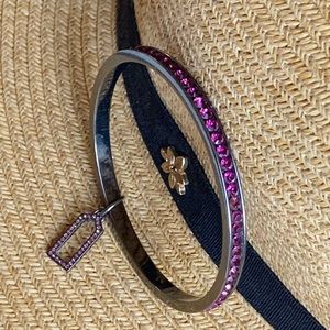 COACH Swarovski Purple Crystal Bangle 💜